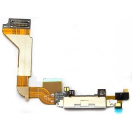  iphone 4 Flex Conector de Carga y Micro Original blanco
