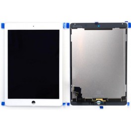 Ipad Air 2 Display Lcd con Cristal digitalizador original blanco, Con Boton home, flex con pulsador y Adhesivos incluidos