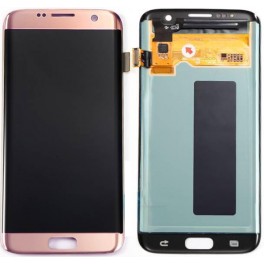 SM-G935F, G935F Display Lcd con Cristal digitalizador SIN marco Original Samsung Galaxy S7 Edge Rosa