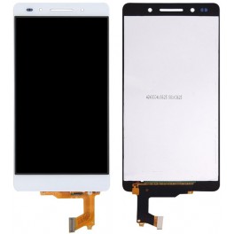 Huawei Honor 7,display lcd con cristal digitalizador blanco
