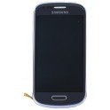 i8190, i8190n, S3 mini  Samsung  display completo azul con marco