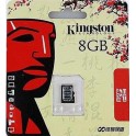 Tarjeta de memoria Micro SD Transflash 8GB kingston con blister