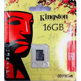 Tarjeta de memoria Micro SD Transflash 16GB kingston con blister