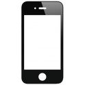 Iphone 4 cristal exterior negro