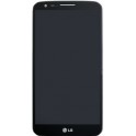LG E975 Optimus G Display lcd y marco con cristal digitalizador Original negro