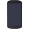 LG E960 Google Nexus 4 Display lcd y marco con cristal digitalizador Original negro